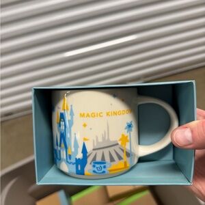 Starbucks Disney Magic Kingdom Souvenir Mug - You Are Here Collection